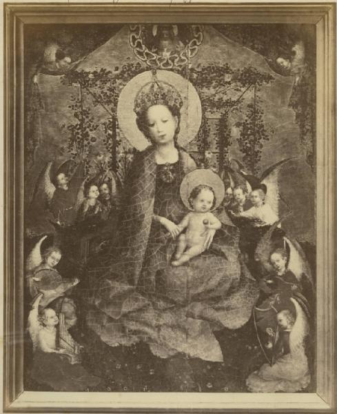 Lochner, Stefan - Madonna del Roseto - Dipinto su tavola - Colonia