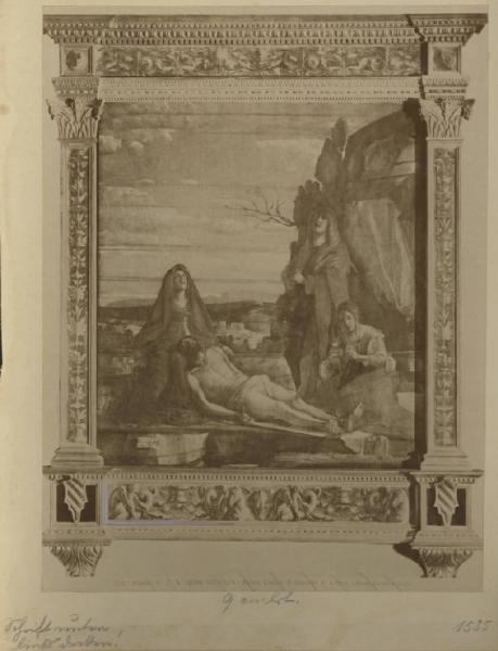 Buonconsiglio, Giovanni (detto il Marescalco) - Pietà - Dipinto - Vicenza - Museo Civico