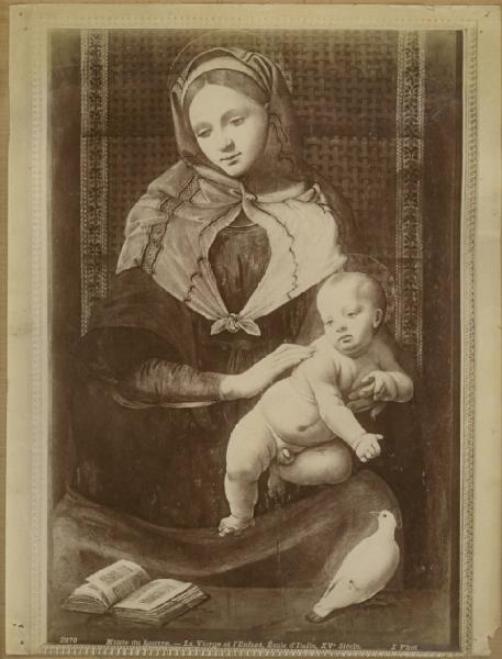 Piero di Cosimo - Madonna con Bambino - Dipinto su tavola - Parigi - Louvre