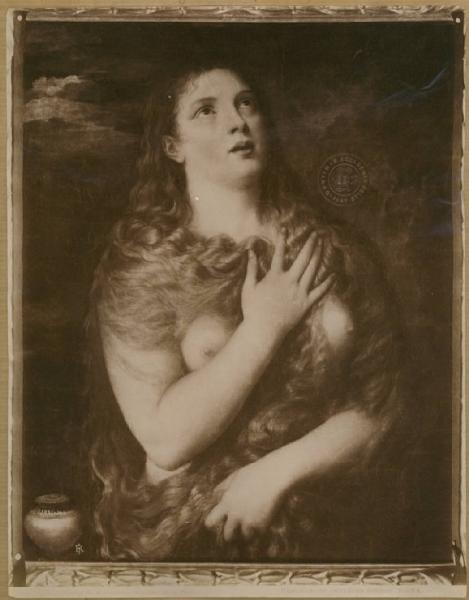 Vecellio, Tiziano - Maddalena Penitente - Dipinto - Olio su tavola - Firenze - Palazzo Pitti