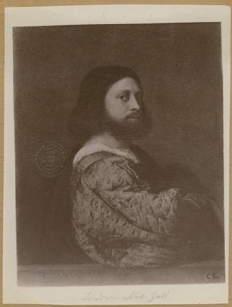 Tiziano Vecellio - Ritratto maschile - Dipinto - Olio su tela - Cobham - Cobham Hall