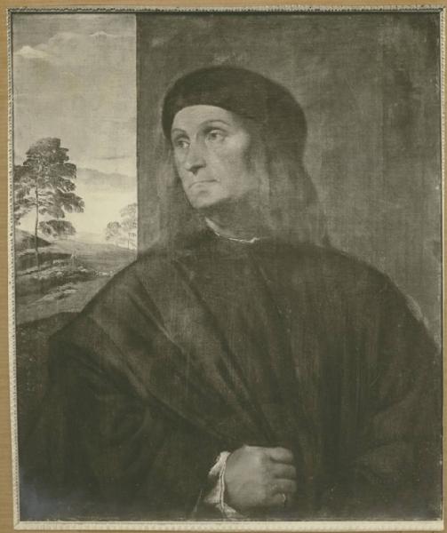 Vecellio, Tiziano - Ritratto d'uomo - Dipinto - Olio su tela - Copenaghen