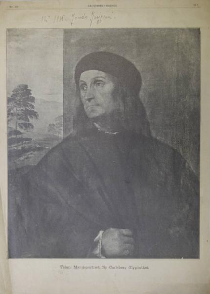 Vecellio, Tiziano - Ritratto d'uomo - Dipinto - Olio su tela - Copenaghen - Statens Museum for Kunst