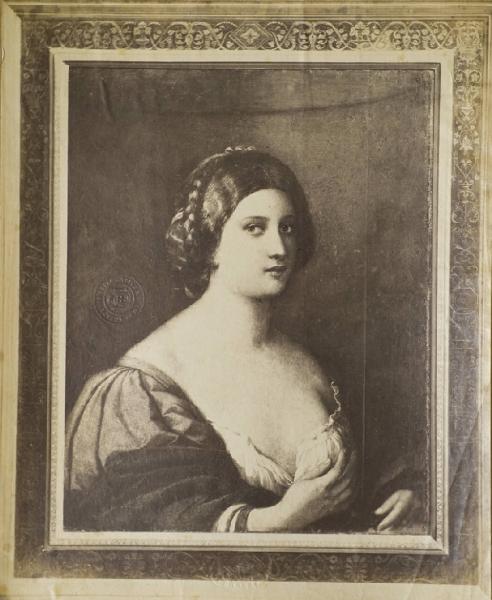 Palma il Vecchio - Ritratto di donna - Busto femminile - Dipinto