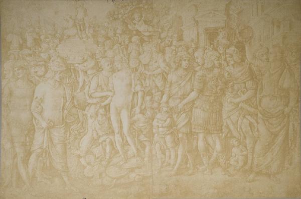 Ripanda, Jacopo - Trionfo di Tito - Disegno - Parigi - Louvre - Département des Arts graphiques