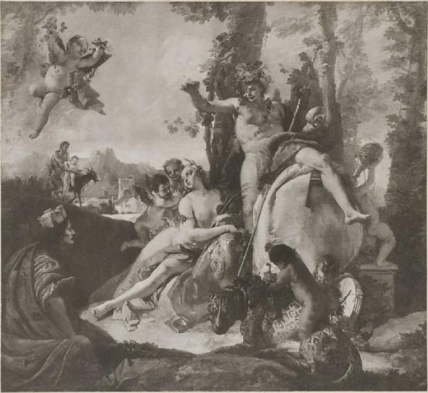 Tiepolo, Gianbattista - Bacco e Arianna - Dipinto - Olio su tela - Vienna - Casa Artaria