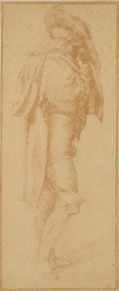 Ubertini, Francesco detto Bachiacca - Studio di figura per il dipinto con Storie di Giuseppe - Disegno - Vienna - Albertina