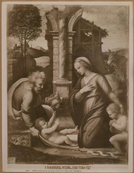 Bonaccorsi, Pietro detto Perin del Vaga - Sacra Famiglia - Dipinto - Olio su tavola - Roma - Galleria Borghese