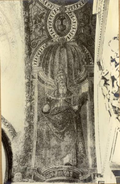 Peruzzi, Baldassarre - San Silvestro - Mosaico - Roma - Basilica di S. Croce in Gerusalemme - Cappella di S. Elena - Volta