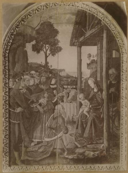 Vannucci, Pietro detto Perugino - Adorazione dei Magi - Dipinto - Perugia - Galleria Nazionale dell'Umbria