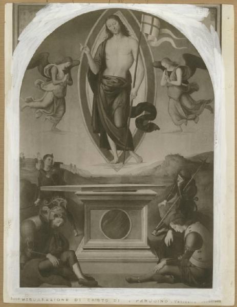 Vannucci, Pietro detto Perugino - Resurrezione di Cristo - Dipinto - Olio su tavola - Città del Vaticano - Pinacoteca Vaticana