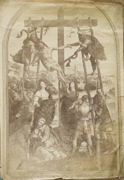 Bazzi, Giovanni Antonio detto Sodoma - Deposizione di Cristo dalla croce - Dipinto su tavola - Siena - Pinacoteca Nazionale