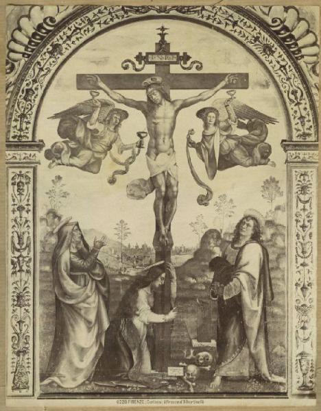 Albertinelli, Mariotto - Crocifissione di Cristo - Affresco - Firenze - Certosa