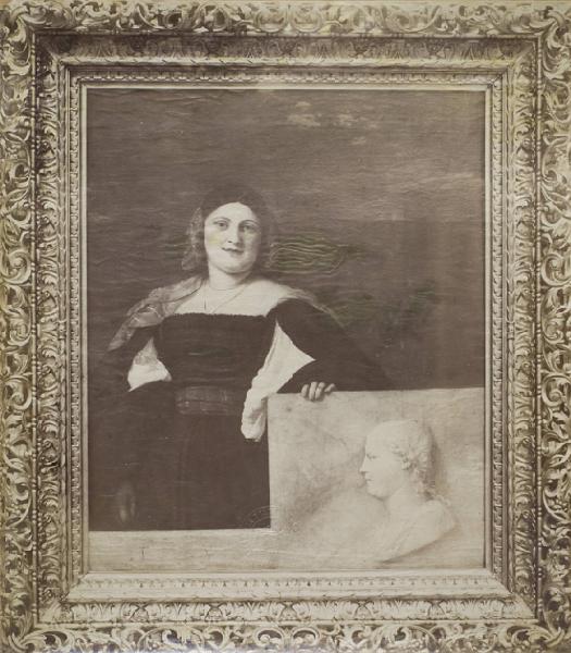 Vecellio, Tiziano - Ritratto di donna (La Schiavona) - Dipinto - Olio su tela