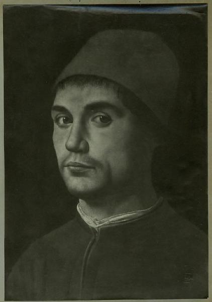 Antonello da Messina - Ritratto maschile (Autoritratto?) - Dipinto - Olio su tavola