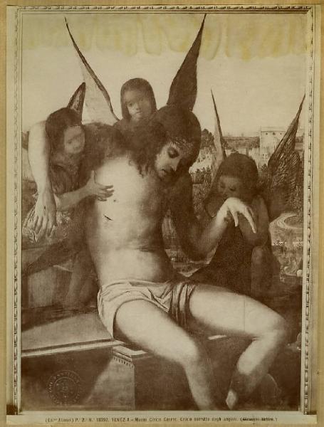 Antonello da Messina - Pietà con tre angeli - Dipinto - Venezia - Museo Correr