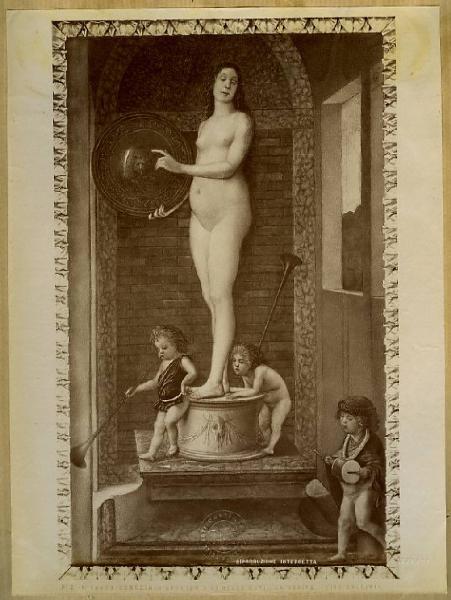 Bellini, Giovanni - Allegoria della Prudenza - Dipinto - Venezia - Accademia di Belle Arti (Gallerie dell'Accademia)
