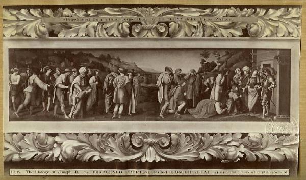 Ubertini, Francesco detto il Bachiacca - Giuseppe si riconcilia con i fratelli - Storie di Giuseppe - Dipinto - Olio su tavola - Londra - National Gallery