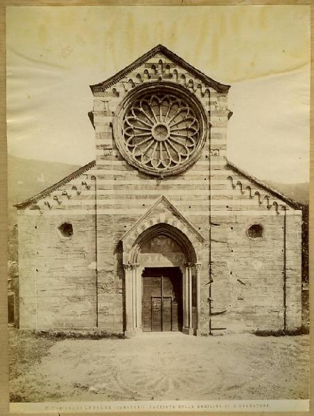 Cogorno - Basilica di San Salvatore dei Fieschi - Esterno - Facciata