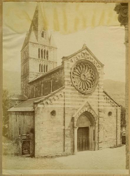 Cogorno - Basilica di San Salvatore dei Fieschi - Esterno - Facciata
