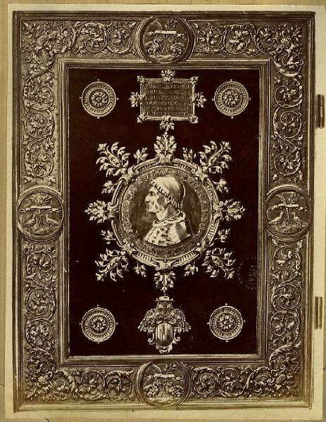 Orafo veneziano prima metà sec. XVI - Sovracoperta del Breviario Grimani - Venezia - Biblioteca Nazionale Marciana