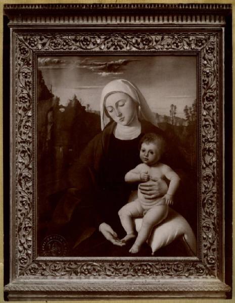 Basaiti, Marco - Madonna con Bambino - Dipinto - Bergamo - Palazzo Agliardi