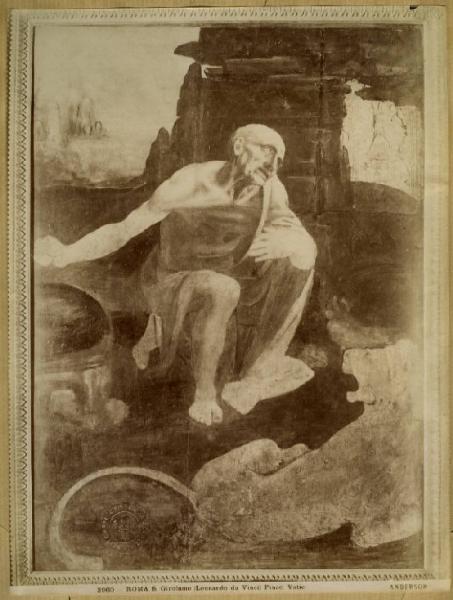 Leonardo da Vinci - San Girolamo penitente nel deserto - Dipinto - Tempera e olio su tela - CittÃ  del Vaticano - Musei Vaticani - Pinacoteca