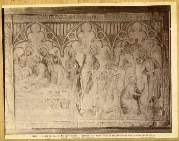Autore francese fine sec. XV? - Episodi della vita di Cristo - Disegno - Parigi - Louvre - Département des Arts graphiques