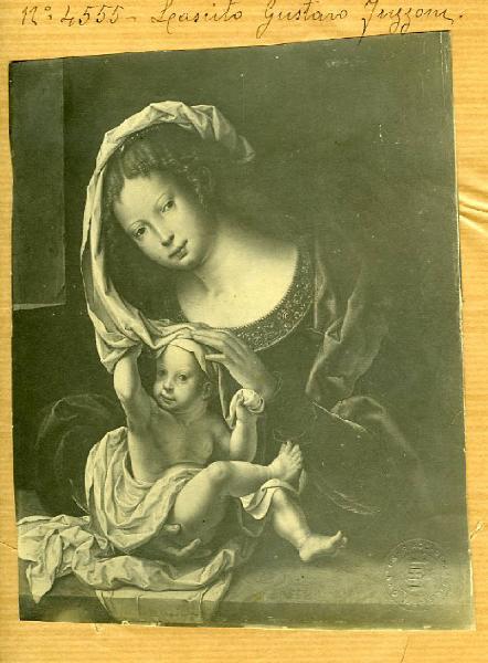 Van Aelst, Pieter Coecke (bottega) - Madonna con Bambino - Dipinto - Glasgow - Collezione Arthur Kay
