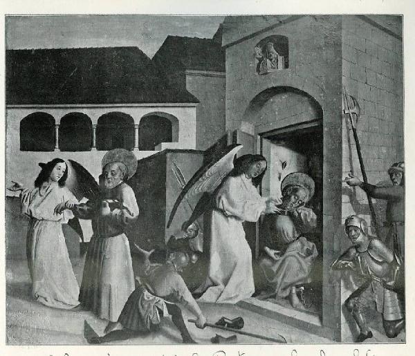 Witz, Konrad - Liberazione di san Pietro dal carcere - Pala di San Pietro - Dipinto - Tempera su tavola - Ginevra