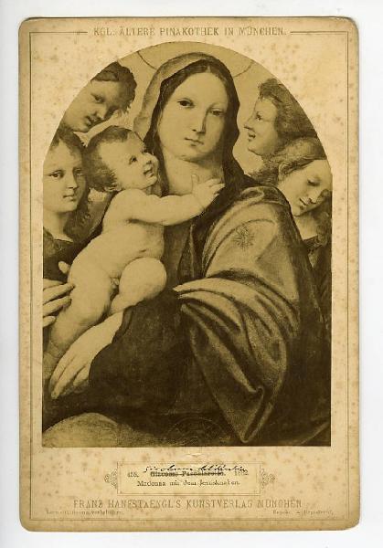 Pacchia, Girolamo del - Madonna con Bambino e angeli - Dipinto su tavola - Monaco - Alte Pinakothek