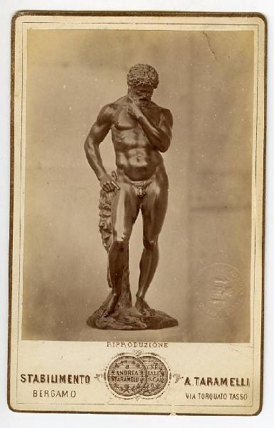 Figura maschile - Ercole - Scultura - Bergamo?