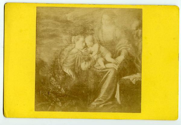 Caliari, Paolo detto Veronese - Matrimonio mistico di santa Caterina d'Alessandria - Dipinto - Olio su tela - Montpellier - Musée Fabre