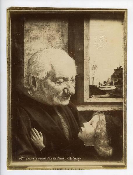 Bigordi, Domenico detto Ghirlandaio - Ritratto di vecchio con bambino - Dipinto - Parigi - Museo del Louvre