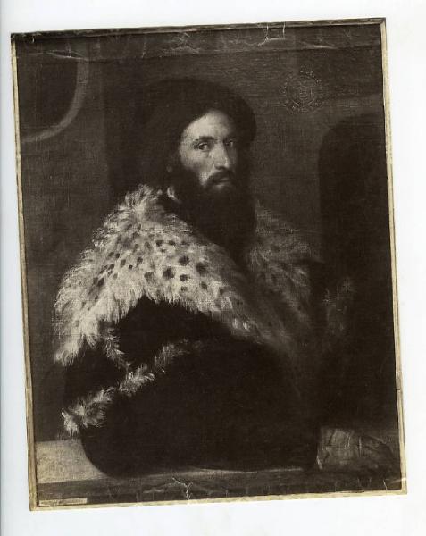 Vecellio, Tiziano - Ritratto maschile - Ritratto di Girolamo Fracastoro - Dipinto - Olio su tela - Londra - Collezione Mond