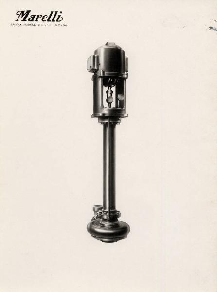 Ercole Marelli (Società) - Pompa verticale
