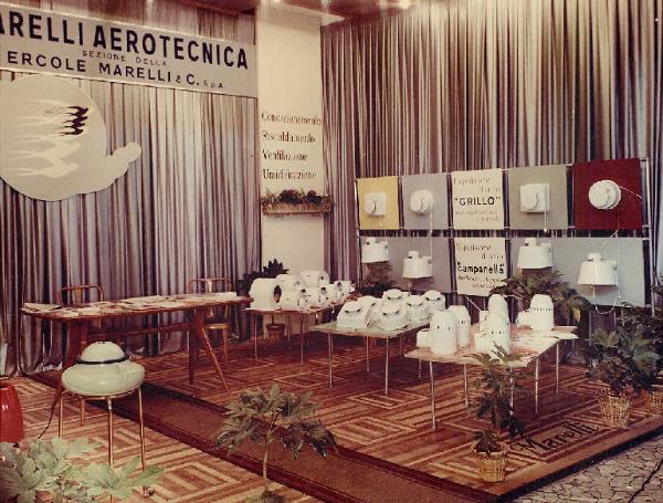 Mostra nazionale di elettrodomestici di Milano 1960 - Stand della Ercole Marelli