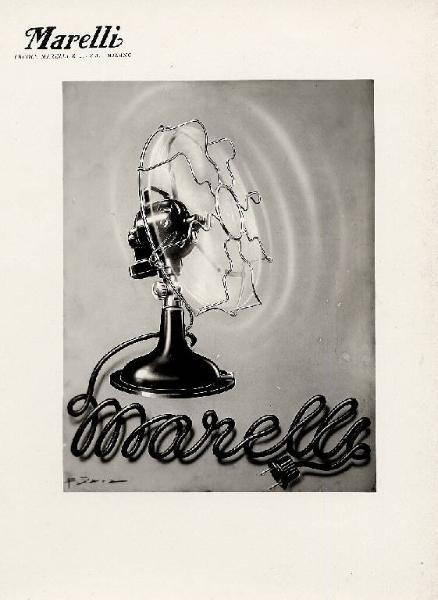 Ercole Marelli (Società) - Ventilatori da tavolo - Pubblicità