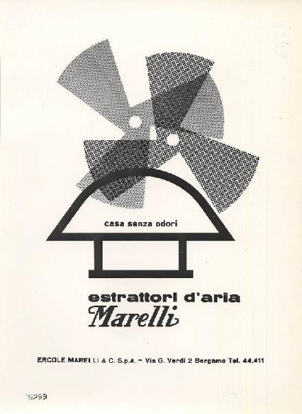 Ercole Marelli (Società) - Estrattori d'aria - Pubblicità