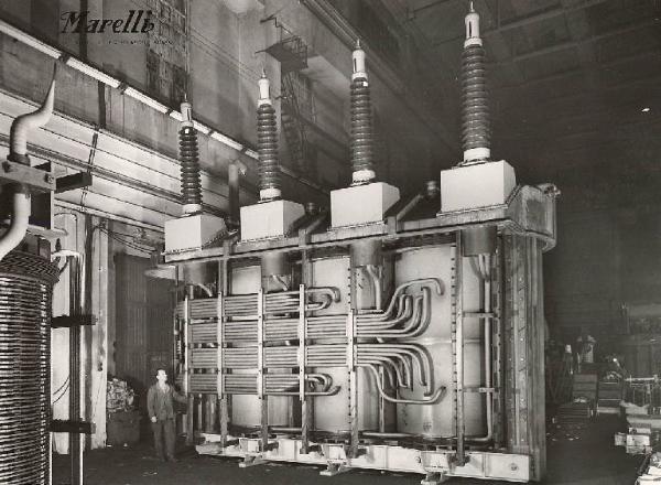 Ercole Marelli (Società) - Trasformatore OTE/FOW per l'impianto Concenter della Società Edison - Lavorazione