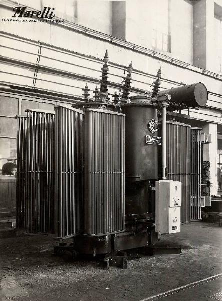 Ercole Marelli (Società) - Trasformatore trifase per l'Electricity Supply Board di Dublino