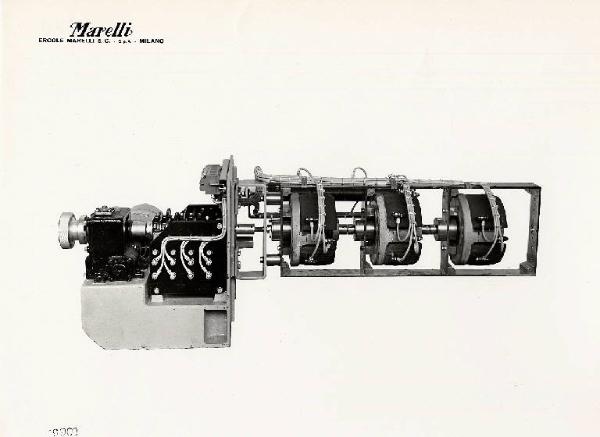 Ercole Marelli (Società) - Reostato a motore
