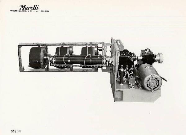 Ercole Marelli (Società) - Reostato a motore