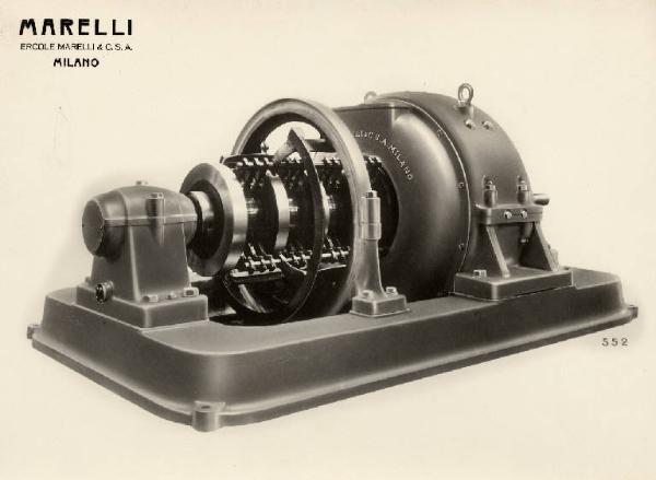 Ercole Marelli (Società) - Turbogeneratore