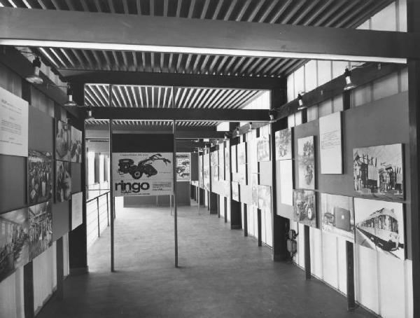 Bari - Fiera del Levante del 1966 - Padiglione della Breda - Sala interna