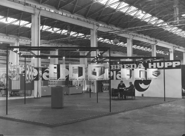 Milano - Mostra Convegno del Riscaldamento, Condizionamento, Refrigerazione e Idrosanitaria del 1964 - Stand della Breda Hupp