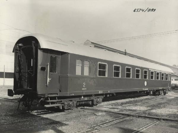 Ernesto Breda (Società) - Carrozza ferroviaria a cuccette ABcz 64325 di seconda classe per le Ferrovie dello Stato (FS)