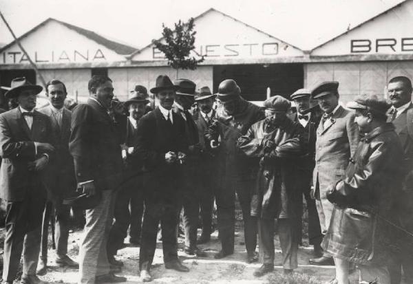 Sesto San Giovanni, Cinisello Balsamo, Bresso  - Manifestazione aviatoria "Coppa Baracca" del 1924