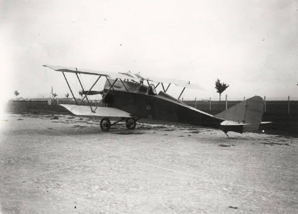 Ansaldo - Aereo biplano monoposto da ricognizione e bombardamento tipo S.V.A.IF