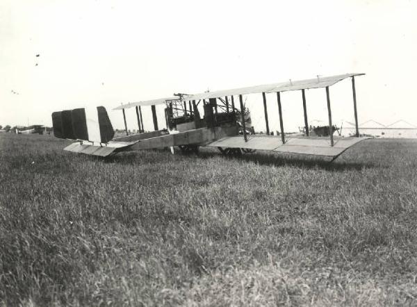 Ernesto Breda (Società) - Aereo biplano monoposto Caproni